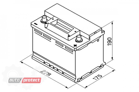Bosch S3 Silver 70 Ач +/- 640A Аккумулятор автомобильный Фото 9 - Bosch S3 Silver 70 Ач +/- 640A Аккумулятор автомобильный