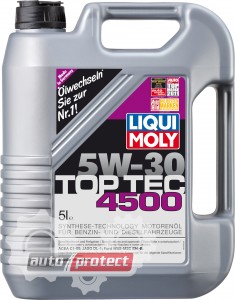 Liqui Moly Top Tec 4500 5W-30 НС-синтетическое моторное масло (2317, 2318) Фото 2 - Liqui Moly Top Tec 4500 5W-30 НС-синтетическое моторное масло (2317, 2318)