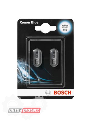  3 - Bosch Xenon Blue W5W 12V 5W  , 2 