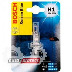  2 - Bosch Xenon Blue H1 12V 55W  , 2 