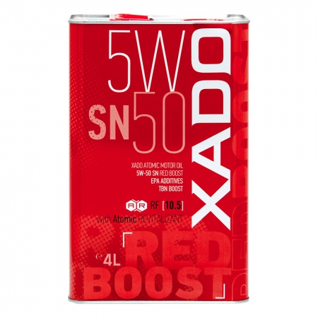  1 - Xado Atomic Oil 5W-50 SN RED BOOST    , 4 .  25293