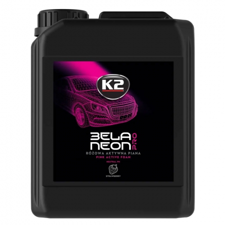 К2 Bela NEON Pro Активная пена для бесконтактной мойки с нейтральным pH Фото 2 - К2 Bela NEON Pro Активная пена для бесконтактной мойки с нейтральным pH