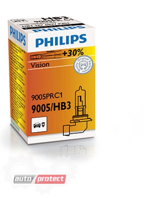  9 - Philips Vision HB3 12V 60W  , 1 