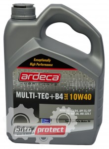  1 - Ardeca Multi-tec + B4 Diesel 10W-40    