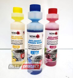 Nowax Омыватель летний Антимошка, концентрат Фото 1 - Nowax Омыватель летний Антимошка, концентрат