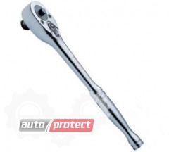 Hans 2100PQ Трещотка 1/4" 36 зубцов, 125 мм Фото 1 - Hans 2100PQ Трещотка 1/4" 36 зубцов, 125 мм