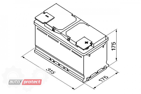  9 - Bosch S4 Silver 80  -/ 740A   