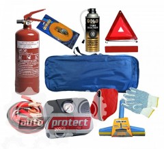 Autoprotect Maxi Набор автомобилиста, стандартная сумка, 9 предметов + перчатки в подарок! 1 Фото 1 - Autoprotect Maxi Набор автомобилиста, стандартная сумка, 9 предметов + перчатки в подарок! 1