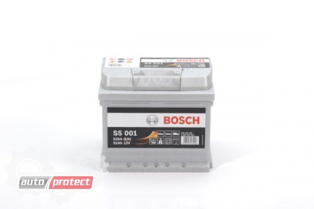  6 - Bosch S5 Silver 52 520A -/+   