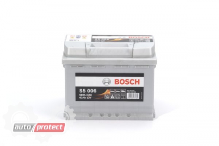 Фото 4 - Bosch S5 Silver 63 Ач +/- 610A Аккумулятор автомобильный 