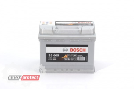 Bosch S5 Silver 63 Ач -/+ 610A Аккумулятор автомобильный Фото 4 - Bosch S5 Silver 63 Ач -/+ 610A Аккумулятор автомобильный