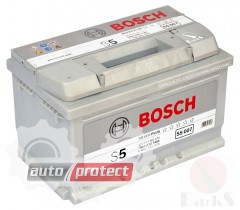  1 - Bosch S5 Silver74  -/+ 750A   