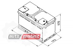  2 - Bosch S5 Silver 85 800A -/+   