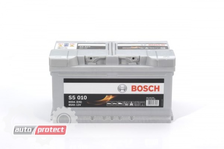  4 - Bosch S5 Silver 85 800A -/+   