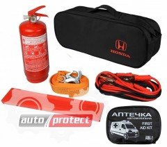 Autoprotect Набор автомобилиста Honda, 6 предметов + перчатки в подарок! 1 Фото 1 - Autoprotect Набор автомобилиста Honda, 6 предметов + перчатки в подарок! 1