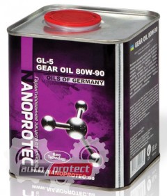 Фото 2 - Nanoprotec Gear Oil 80W-90 GL-5 Минеральное трансмиссионное масло 