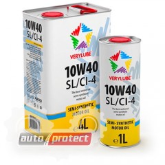 VeryLube Полусинтетическое моторное масло 10W-40 SL/CI-4 Фото 1 - VeryLube Полусинтетическое моторное масло 10W-40 SL/CI-4