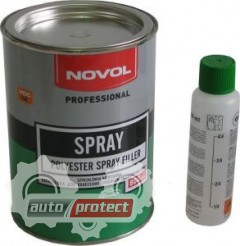 Novol SPRAY Шпатлевка наносимая способом распыления Фото 1 - Novol SPRAY Шпатлевка наносимая способом распыления