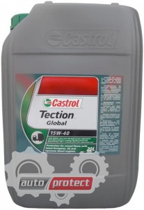 Castrol Tection Global 15W-40 Минеральное моторное масло Фото 1 - Castrol Tection Global 15W-40 Минеральное моторное масло