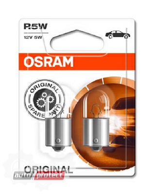  4 - Osram 5007 R5W 12V 5W BA15s          