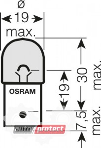 Osram 5637 LTS TRUCKSTAR® R10W 24V 10W BA15s Автолампа галогенная дополнительного освещения Фото 2 - Osram 5637 LTS TRUCKSTAR® R10W 24V 10W BA15s Автолампа галогенная дополнительного освещения