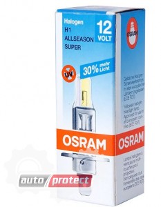 Osram Allseasons H1 12V 55W Автолампа галогенная, 1шт Фото 1 - Osram Allseasons H1 12V 55W Автолампа галогенная, 1шт