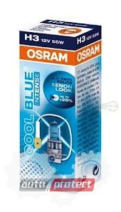  1 - Osram Cool Blue Intense 64151 H3 12V 55W   , 1  