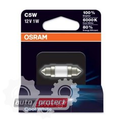  1 - Osram Cool White 12V 1W  , 1 