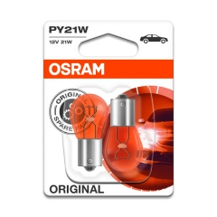  1 - Osram Original Line 7507 PY21W 12V 21W  , 2 