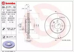 ���� 1 - Brembo 09.C171.11 ��������� ���� 