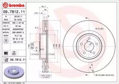 ���� 1 - Brembo 09.7812.11 ��������� ���� 