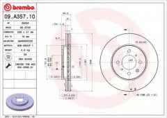 ���� 1 - Brembo 09.A357.10 ��������� ���� 