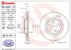 ���� 1 - Brembo 09.A407.10 ��������� ���� 