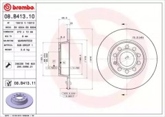 ���� 1 - Brembo 08.B413.11 ��������� ���� 