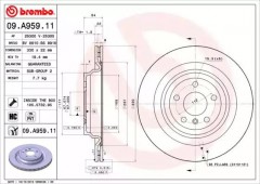 ���� 1 - Brembo 09.A959.11 ��������� ���� 