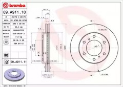 ���� 1 - Brembo 09.A911.10 ��������� ���� 