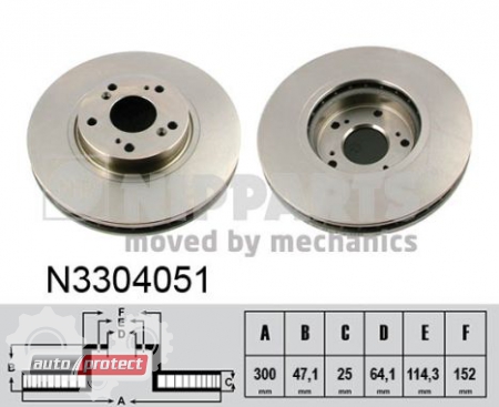 ���� 2 - Nipparts N3304051 ��������� ���� 