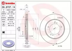 ���� 1 - Brembo 09.9727.14 ��������� ���� 