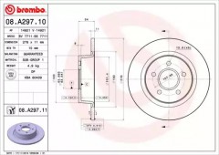 ���� 1 - Brembo 08.A297.11 ��������� ���� 