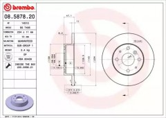 ���� 1 - Brembo 08.5878.20 ��������� ���� 