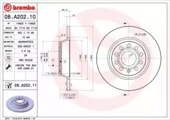 ���� 1 - Brembo 08.A202.11 ��������� ���� 