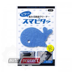  3 - Soft99 LCD Cleaning Cloth "Stick On"       (02160, 02161, 02162, 02163) ,  1, Whale . 02162