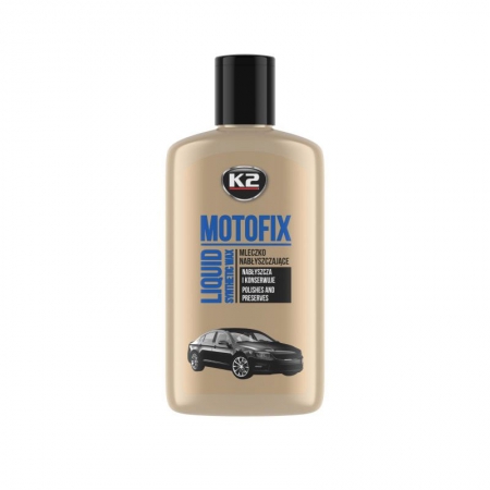К2 MOTOFIX Силиконовое молочко-полироль для лака Фото 1 - К2 MOTOFIX Силиконовое молочко-полироль для лака