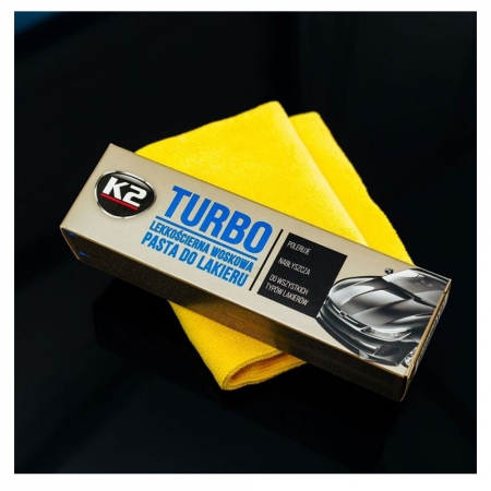 К2 TURBO Восковая паста для полировки кузова Фото 3 - К2 TURBO Восковая паста для полировки кузова