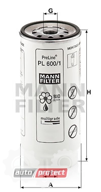  3 - Mann Filter PL 600/1   