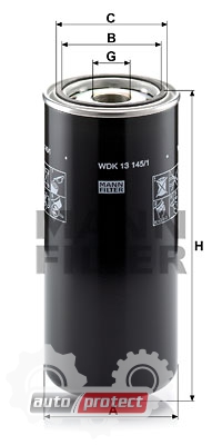  2 - Mann Filter WDK 13 145/1   