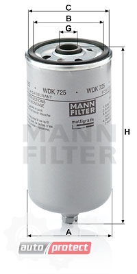  2 - Mann Filter WDK 725   