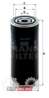  3 - Mann Filter WDK 962/11   