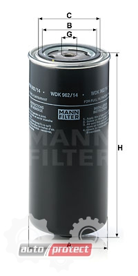  2 - Mann Filter WDK 962/14   