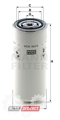  2 - Mann Filter WDK 962/8   